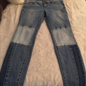 New York and co skinny jeans size 8